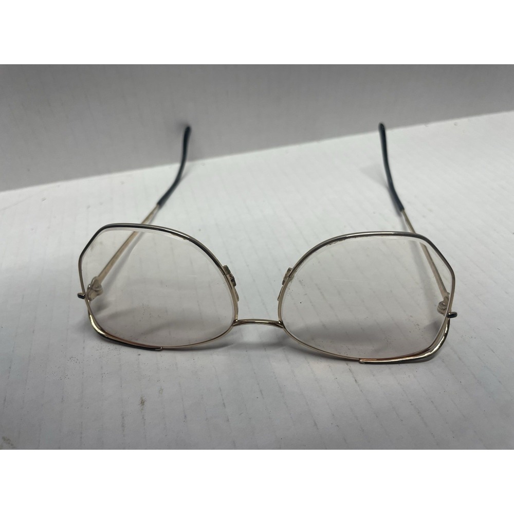VTG Marcolin MOD 7042 EyeGlasses Aviator gold Frame Italy